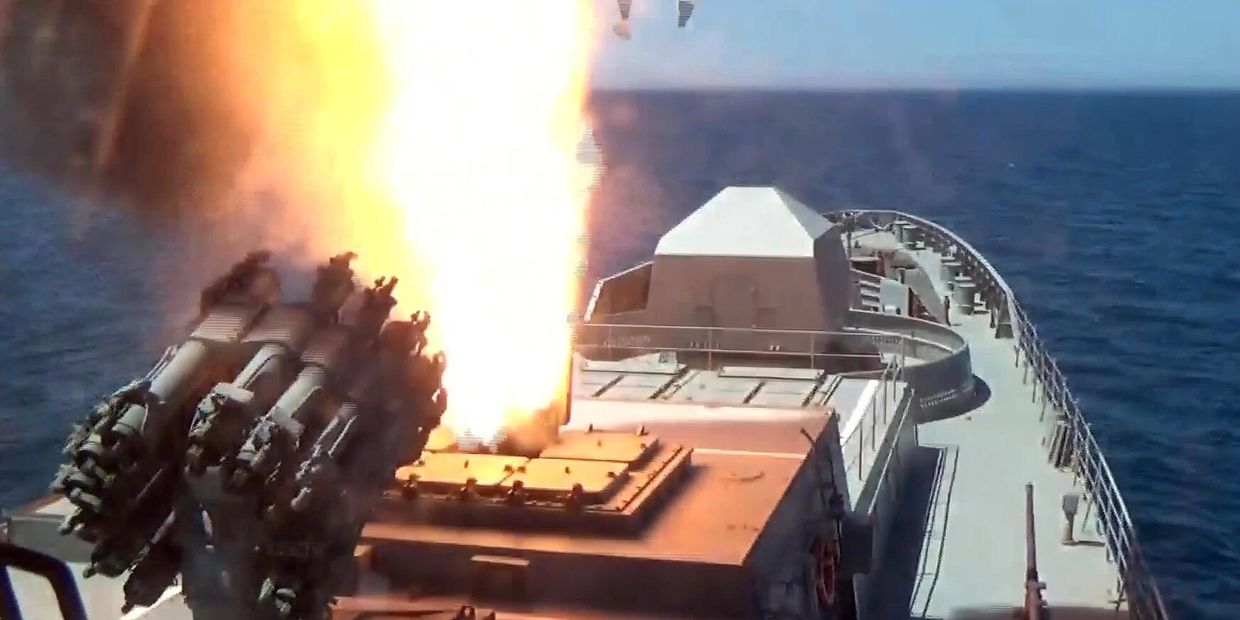Пуск Калибров из акватории Черного моря по военным объектам ВСУ