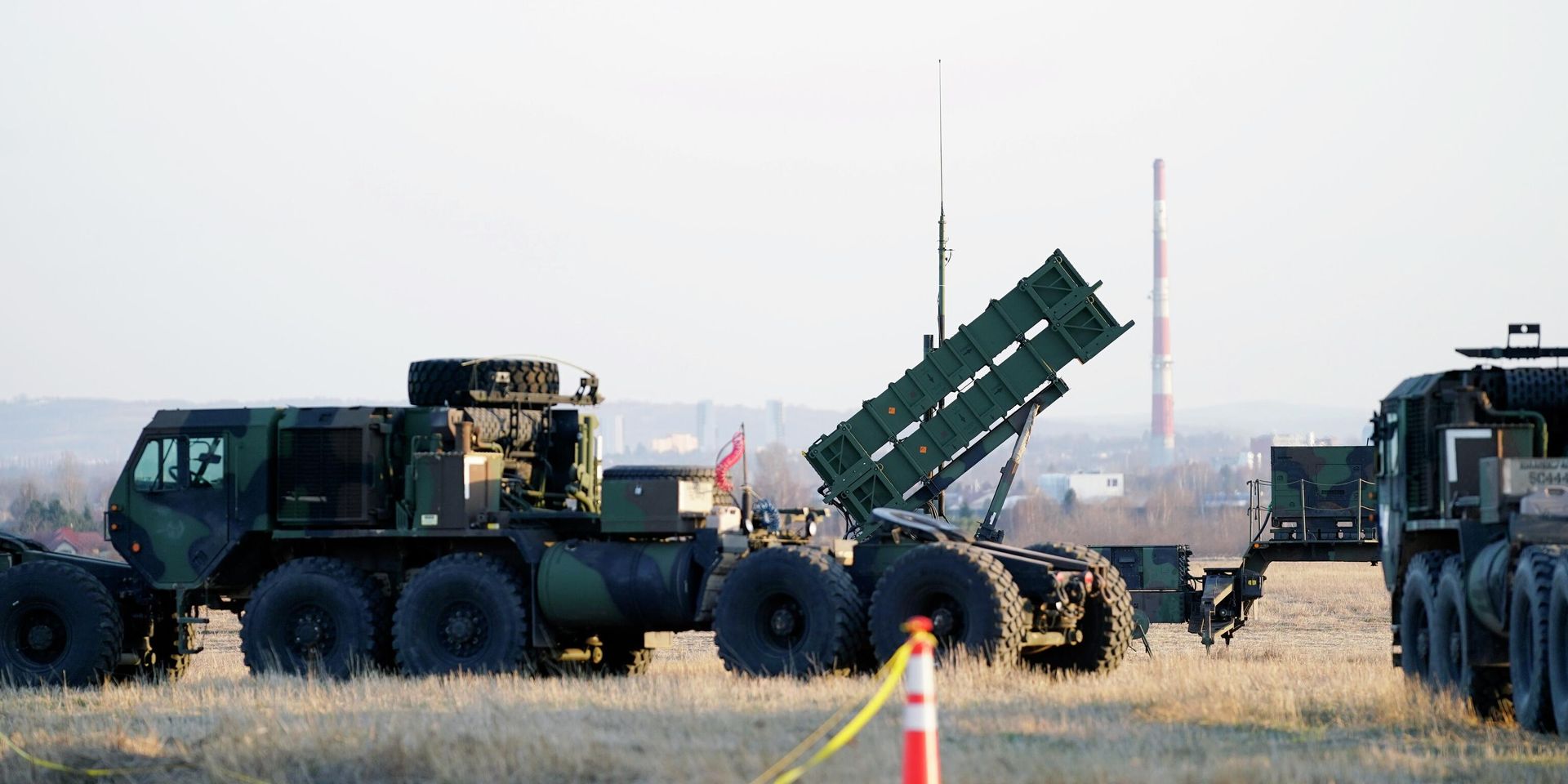 Американский зенитный ракетный комплекс Пэтриот недалеко от Варшавы, Польша Американский зенитный ракетный комплекс Пэтриот недалеко от Варшавы, Польша - ИноСМИ, 1920, 27.01.2023