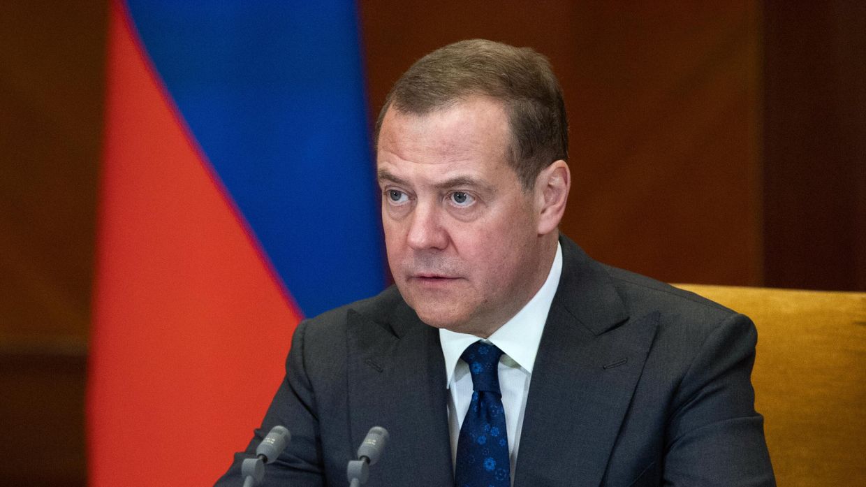 Заместитель председателя Совета безопасности РФ Дмитрий Медведев
