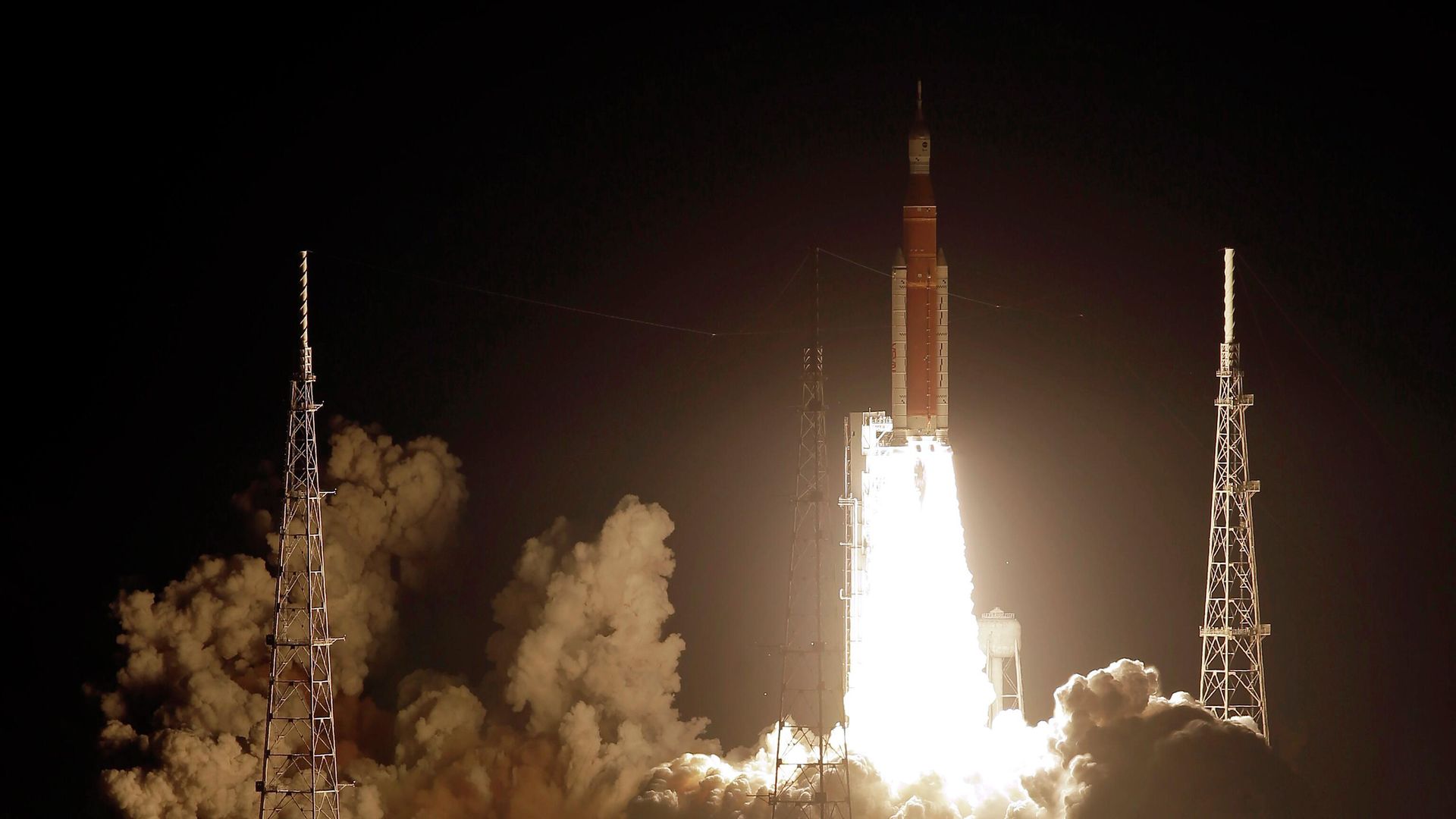Старт ракеты в рамках миссии Артемида-1 на мысе Канаверал, штат Флорида. 16 ноября 2022 года - ИноСМИ, 1920, 18.11.2022