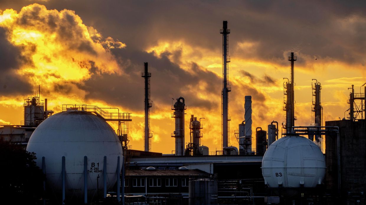Завод BASF в Людвигсхафене, Германия