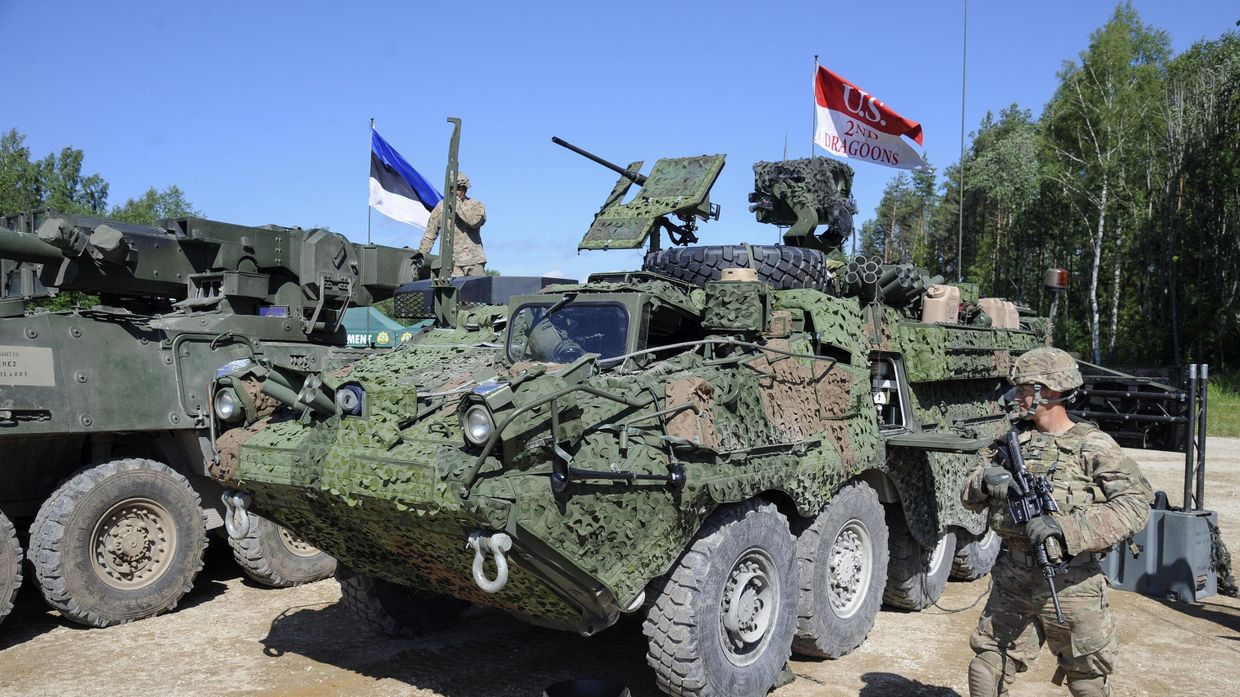 Учения НАТО Saber Strike 2016 в Эстонии