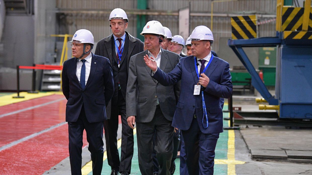 Производство оборудования для атомного реактора египетской АЭС Эль-Дабаа