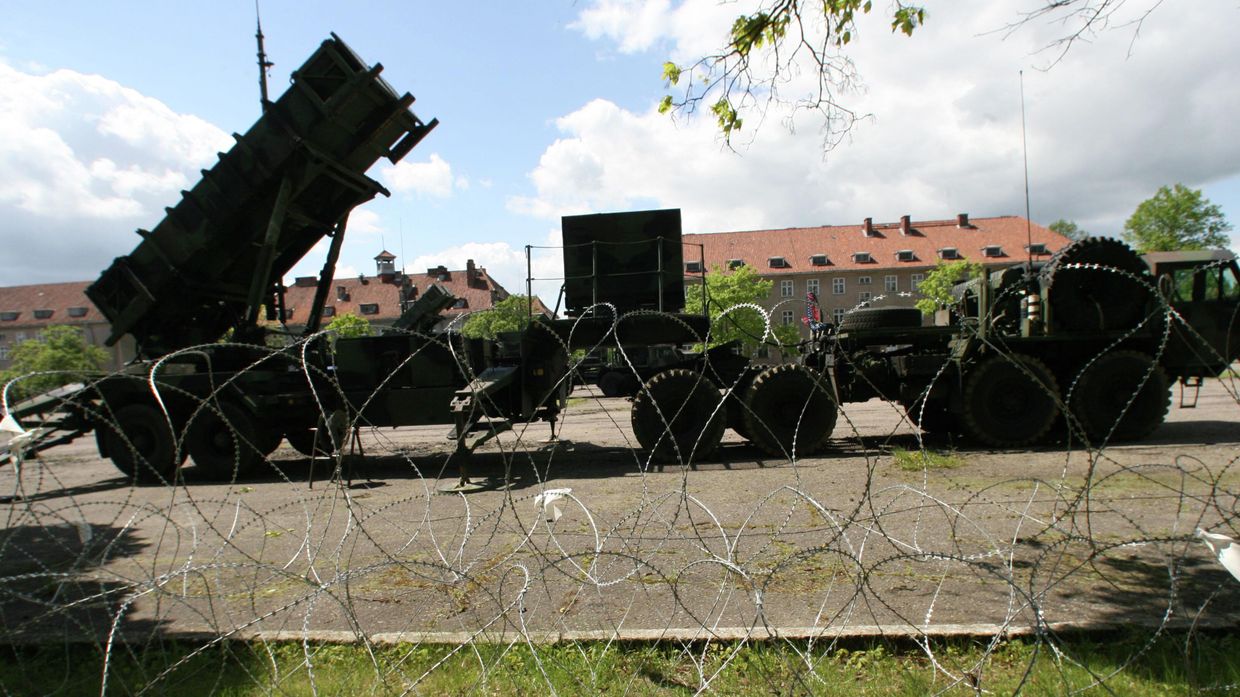 Американский ЗРК Patriot на польской военной базе Моронг Американский ЗРК Patriot на польской военной базе Моронг
