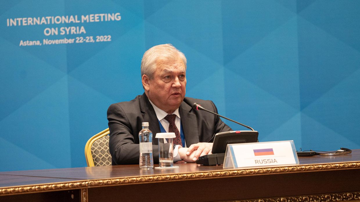 Спецпредставитель президента России по Сирии Александр Лаврентьев 