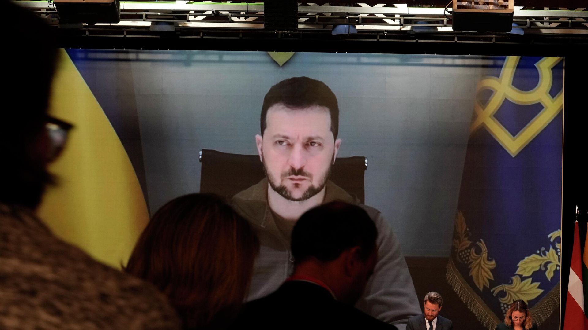 Президент Украины Владимир Зеленский выступает на саммите НАТО в Мадриде - ИноСМИ, 1920, 24.11.2022