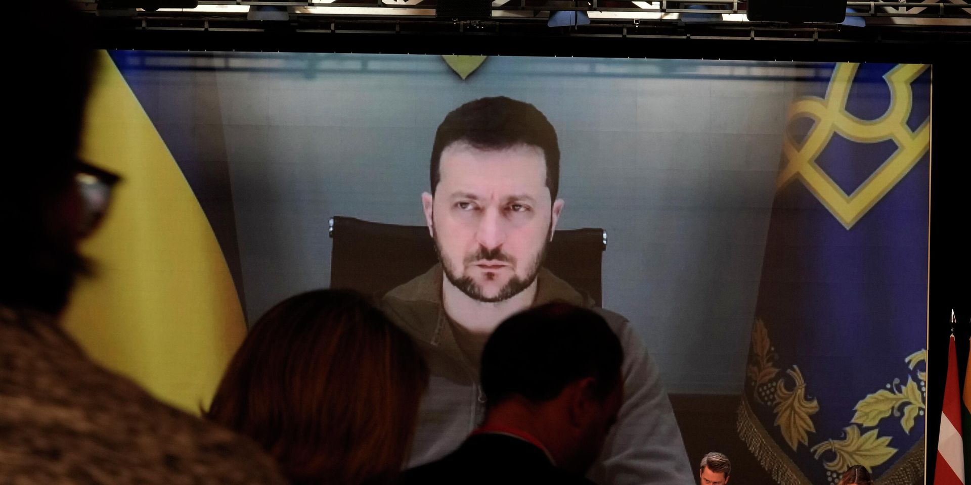 Президент Украины Владимир Зеленский выступает на саммите НАТО в Мадриде - ИноСМИ, 1920, 05.04.2023