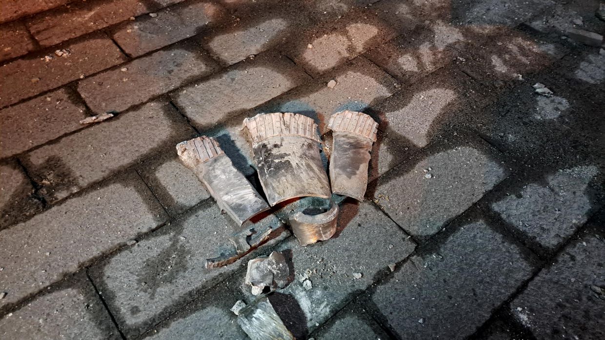 Последствия обстрела Донецка