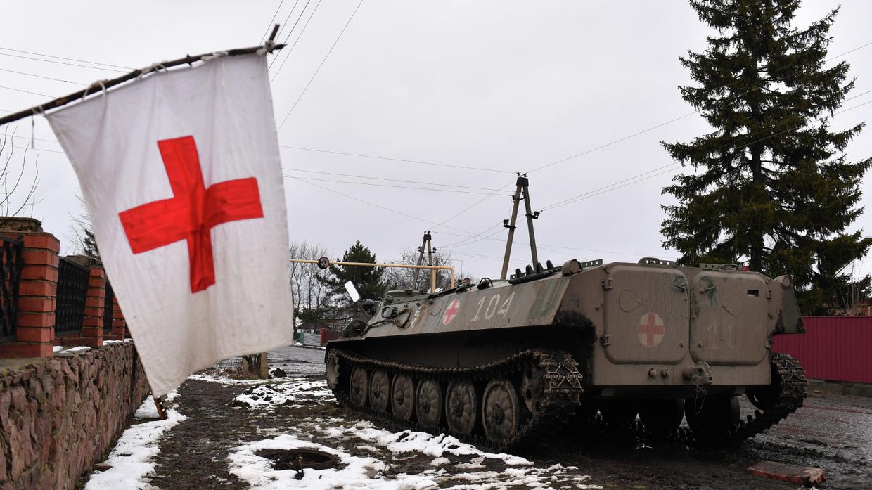 Беженцы из Волновахи