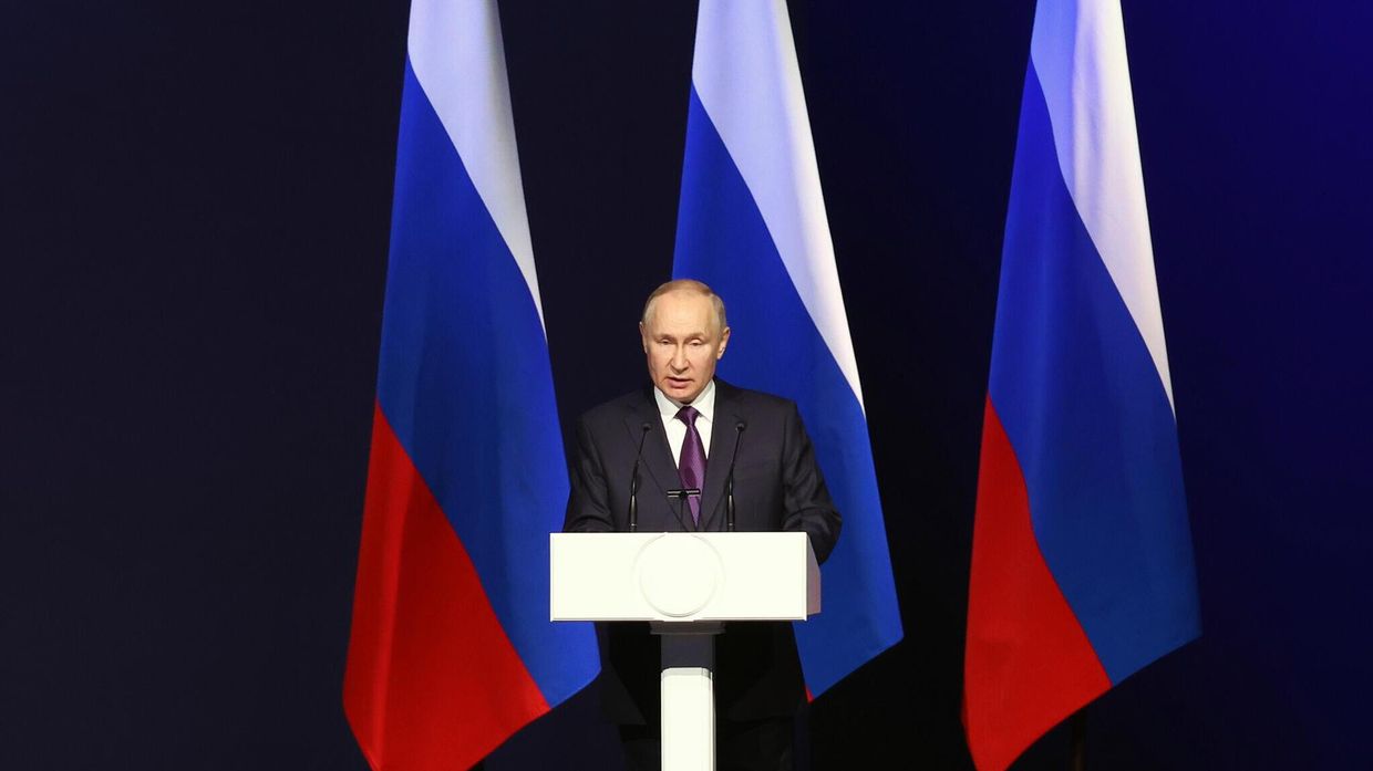 Президент РФ В. Путин принял участие в работе Х Всероссийского съезда судей в Москве