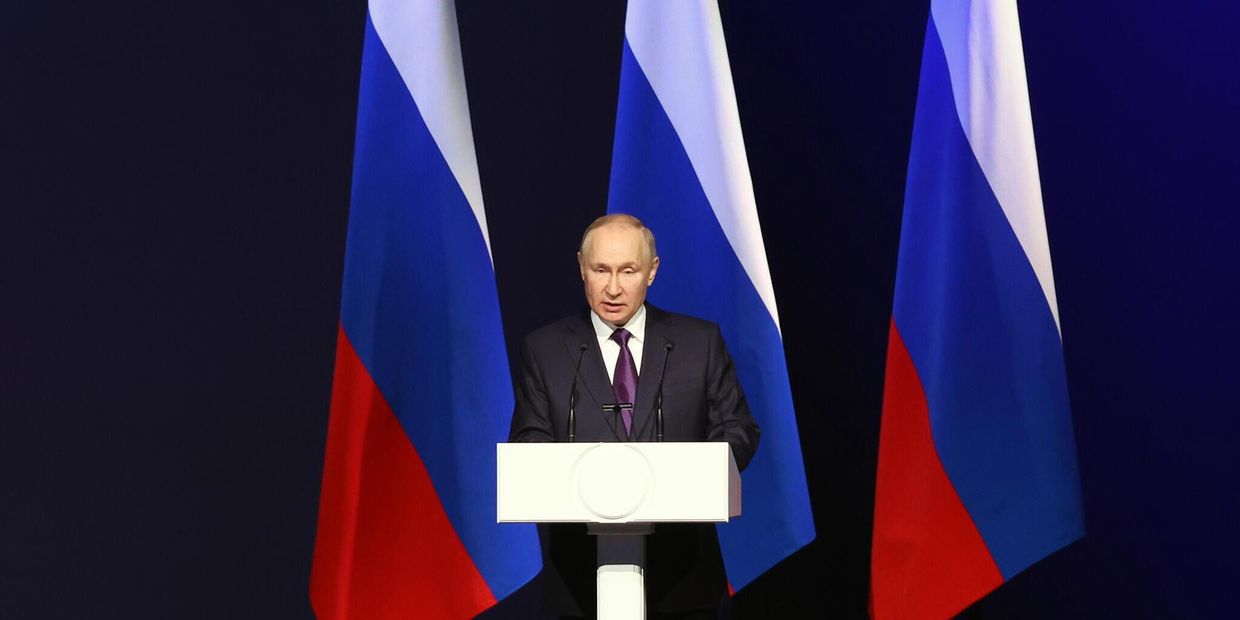 Президент РФ В. Путин принял участие в работе Х Всероссийского съезда судей в Москве