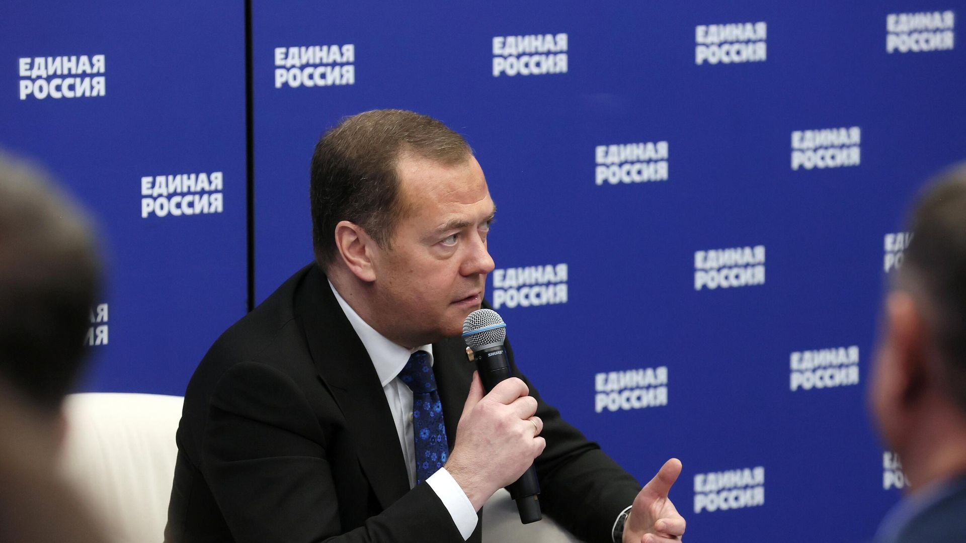 Председатель партии Единая Россия, заместитель председателя Совета безопасности РФ Дмитрий Медведев - ИноСМИ, 1920, 09.07.2023