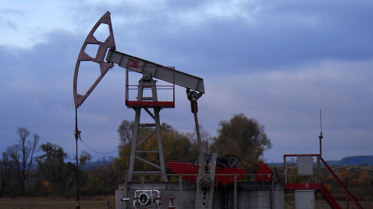 Нефтяные вышки в Татарстане