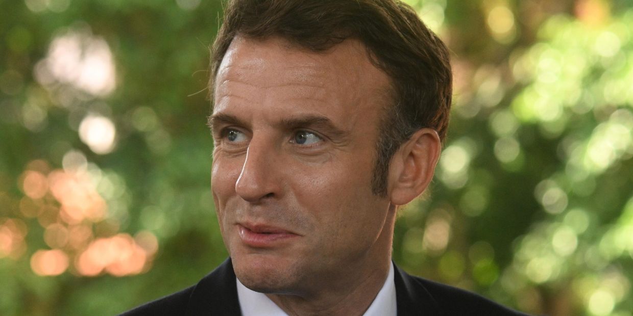 Президент Франции Эммануэль Макрон