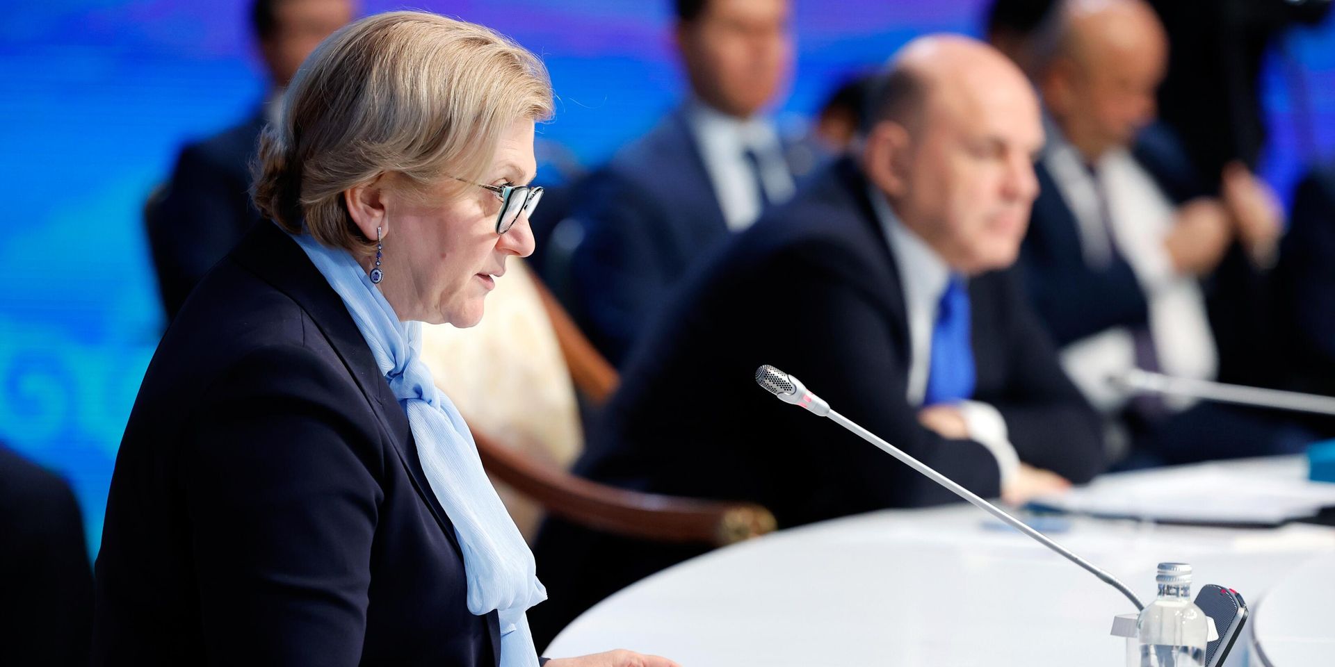 Премьер-министр РФ М. Мишустин принимает участие в заседании Совета глав правительств СНГ в Астане - ИноСМИ, 1920, 07.12.2022
