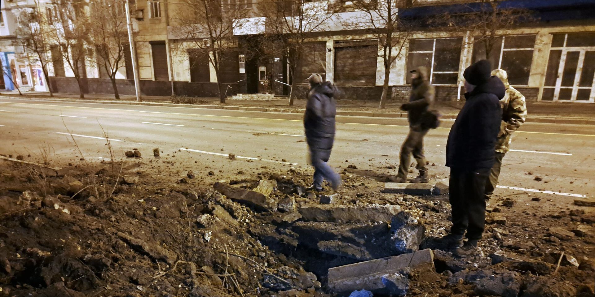 Последствия ночного обстрела Донецка из Градов - ИноСМИ, 1920, 22.05.2023