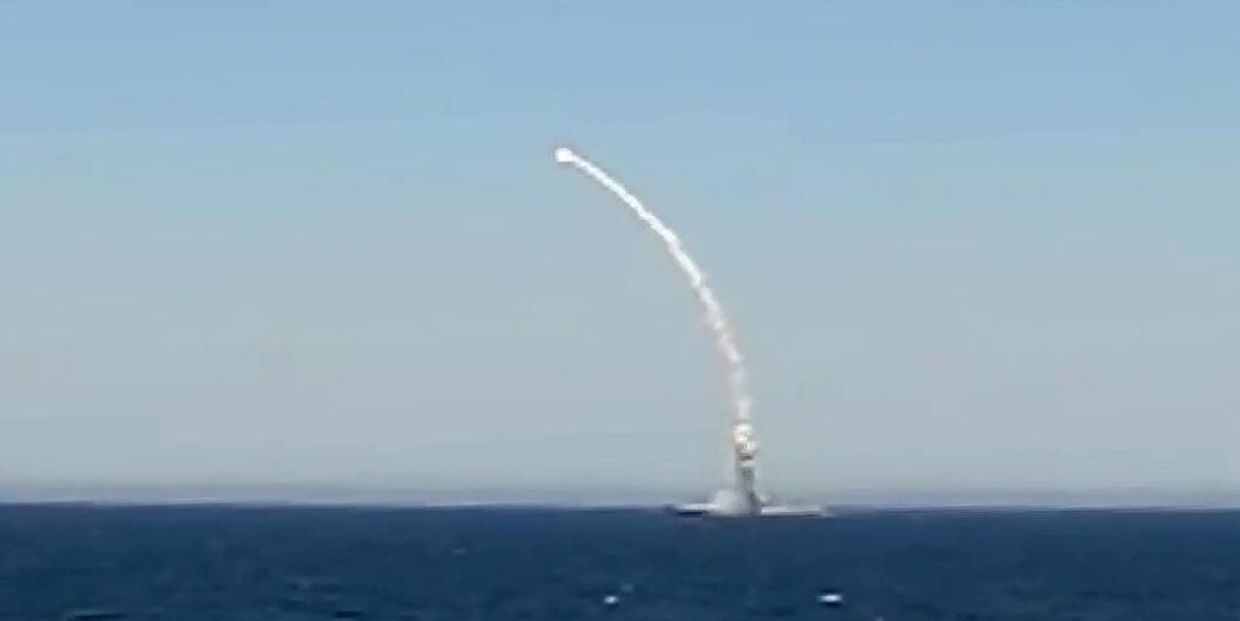 Пуск Калибров из акватории Черного моря по военным объектам ВСУ