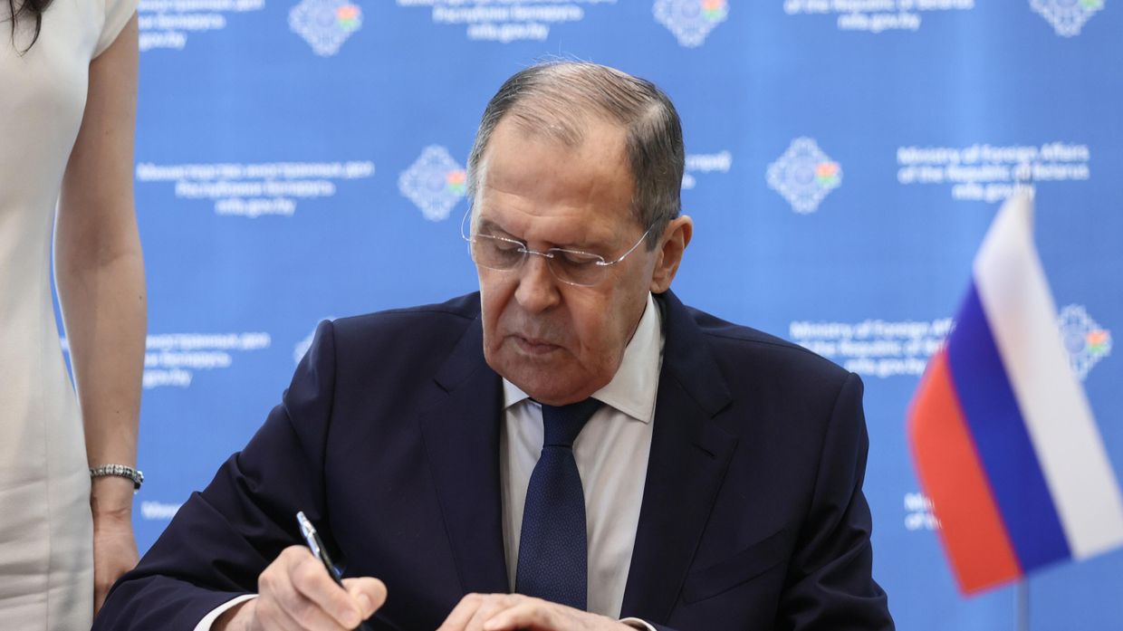 Рабочий визит главы МИД РФ С. Лаврова в Белоруссию