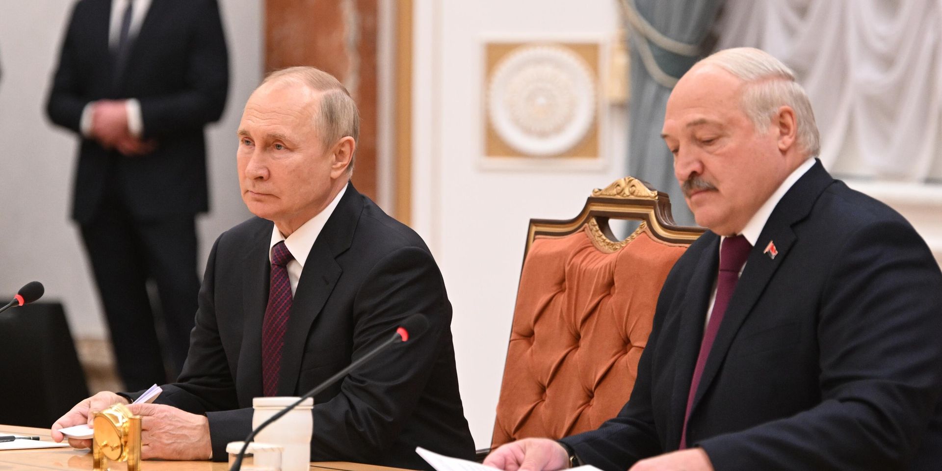 Рабочий визит президента РФ В. Путина в Белоруссию - ИноСМИ, 1920, 19.12.2022
