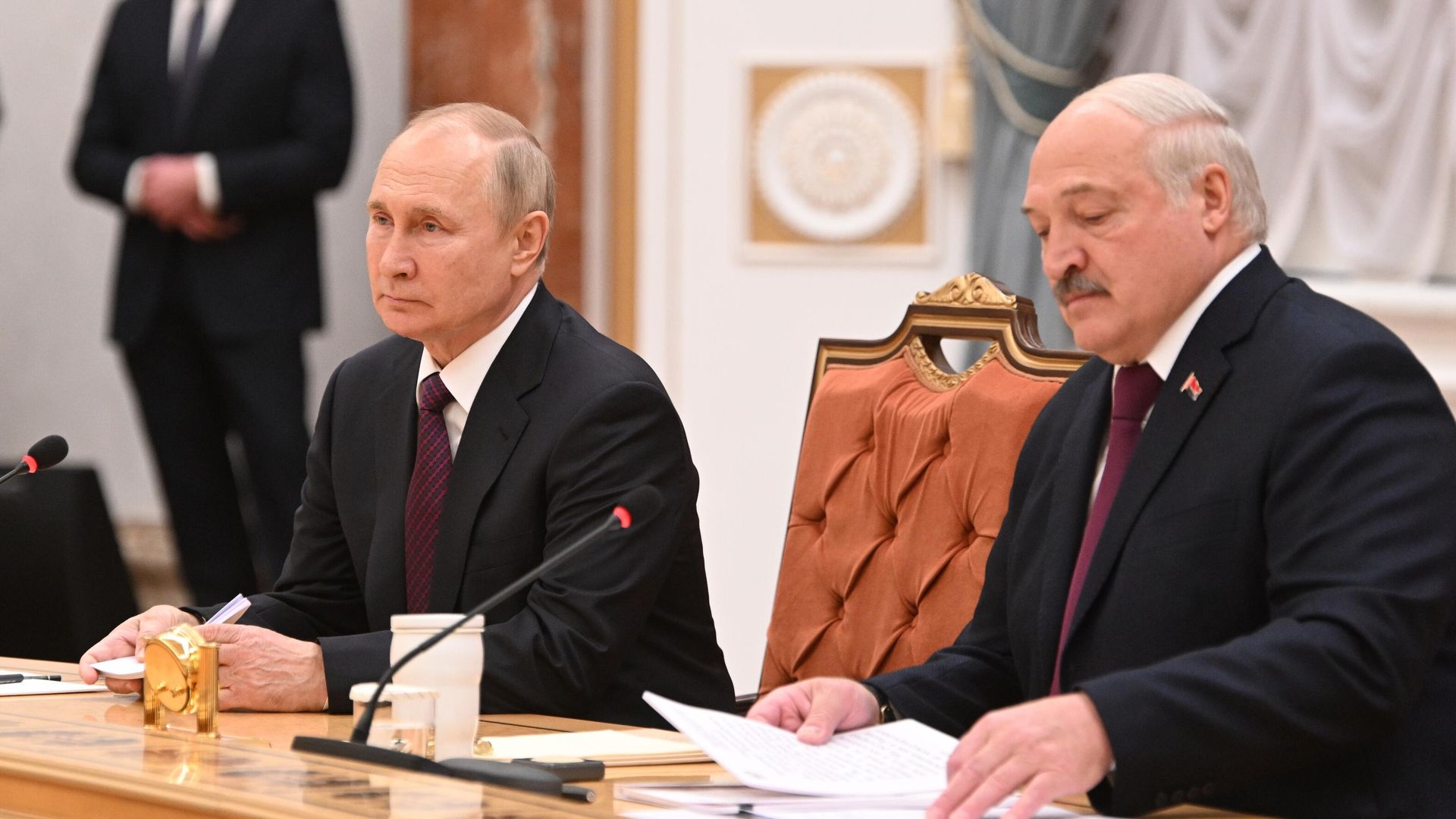 Рабочий визит президента РФ В. Путина в Белоруссию - ИноСМИ, 1920, 19.12.2022