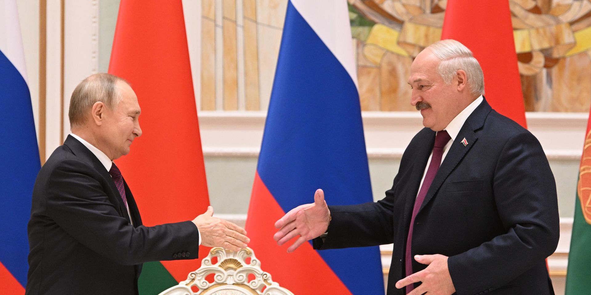 Президент РФ Владимир Путин и президент Белоруссии Александр Лукашенко - ИноСМИ, 1920, 27.03.2023