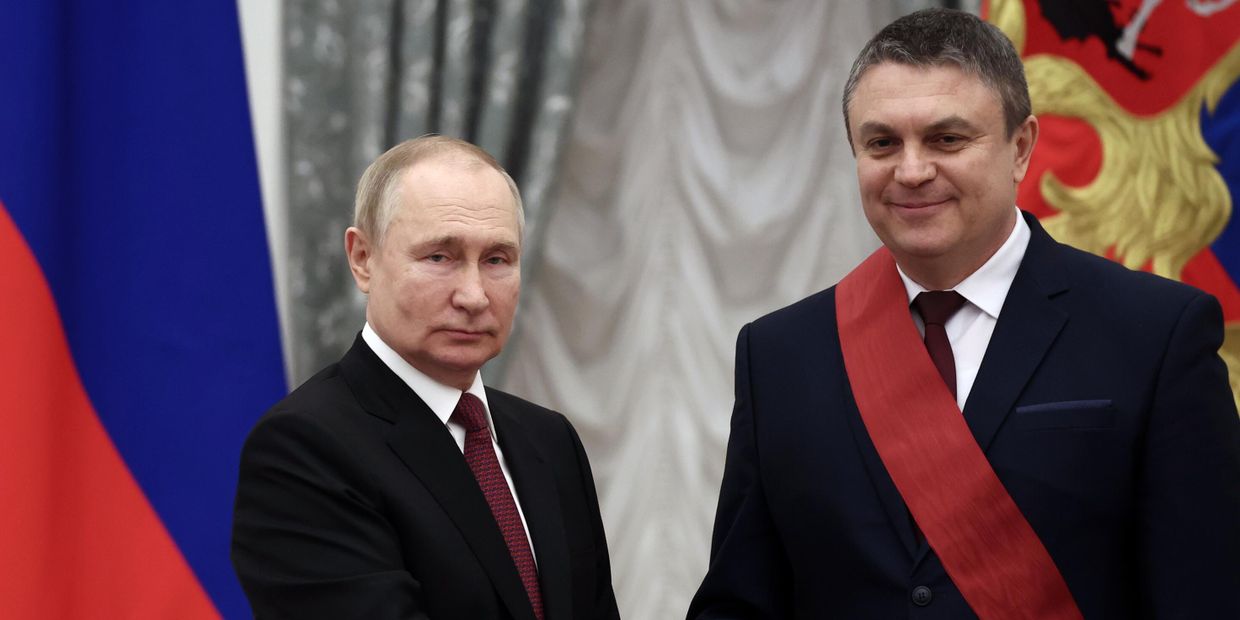 Президент РФ В. Путин принял участие в церемонии вручения государственных наград