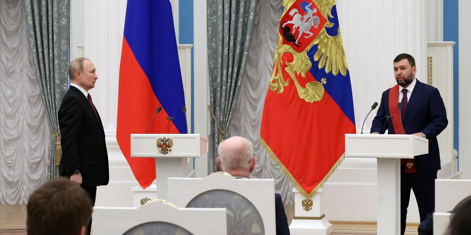 Президент РФ В. Путин принял участие в церемонии вручения государственных наград - ИноСМИ, 1920, 20.12.2022