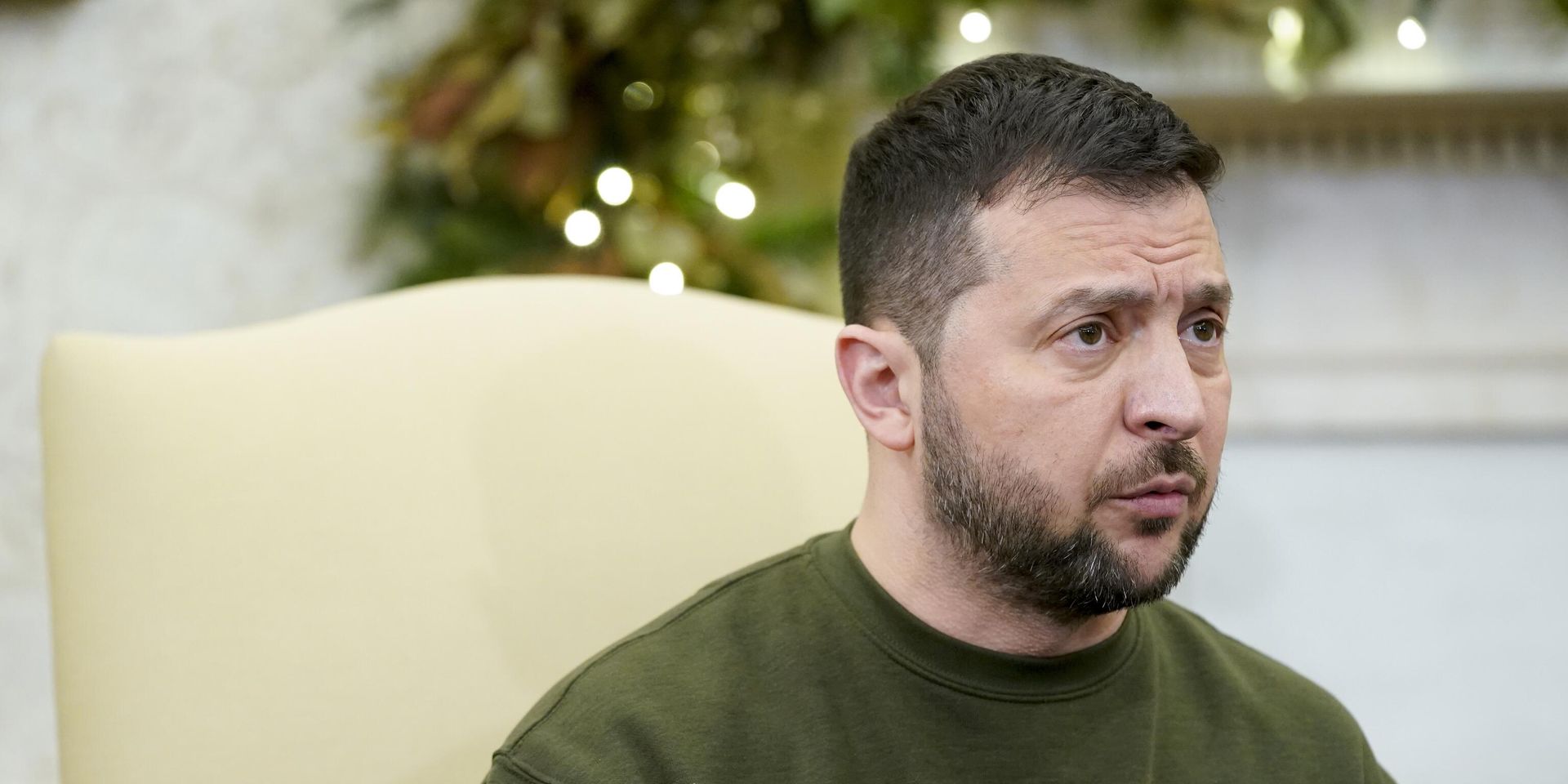 Президент Украины Владимир Зеленский в Белом доме в Вашингтоне. 21 декабря 2022 года - ИноСМИ, 1920, 24.12.2022
