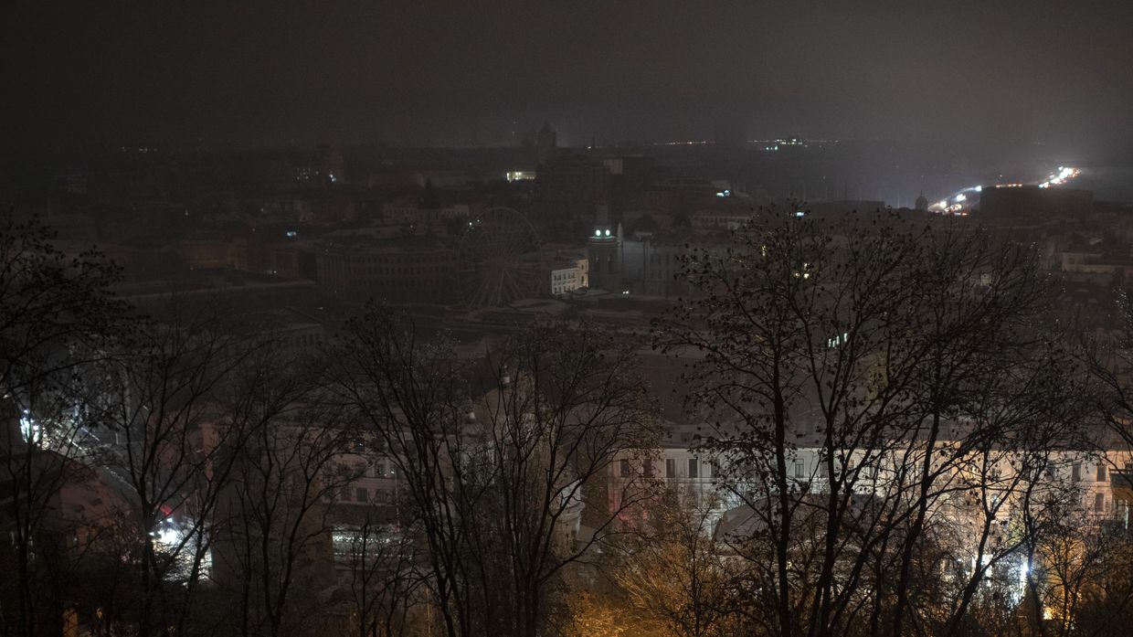 Блэкаут в Киеве, Украина