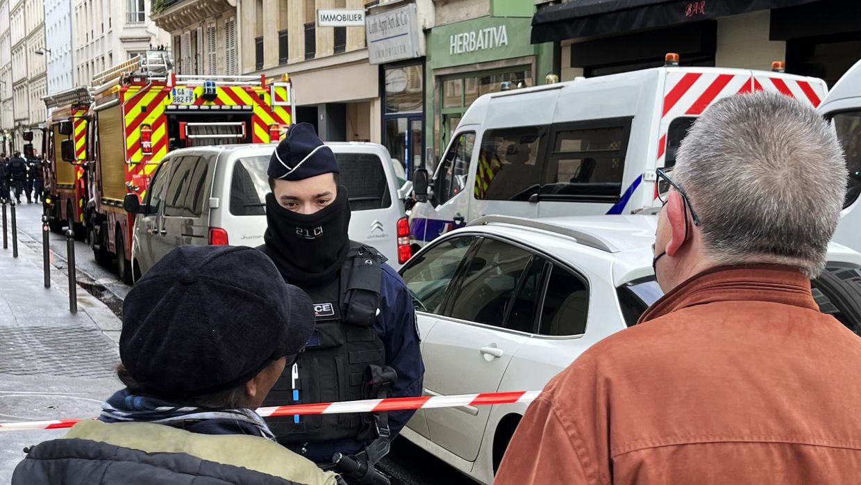 Стрельба в центре Парижа