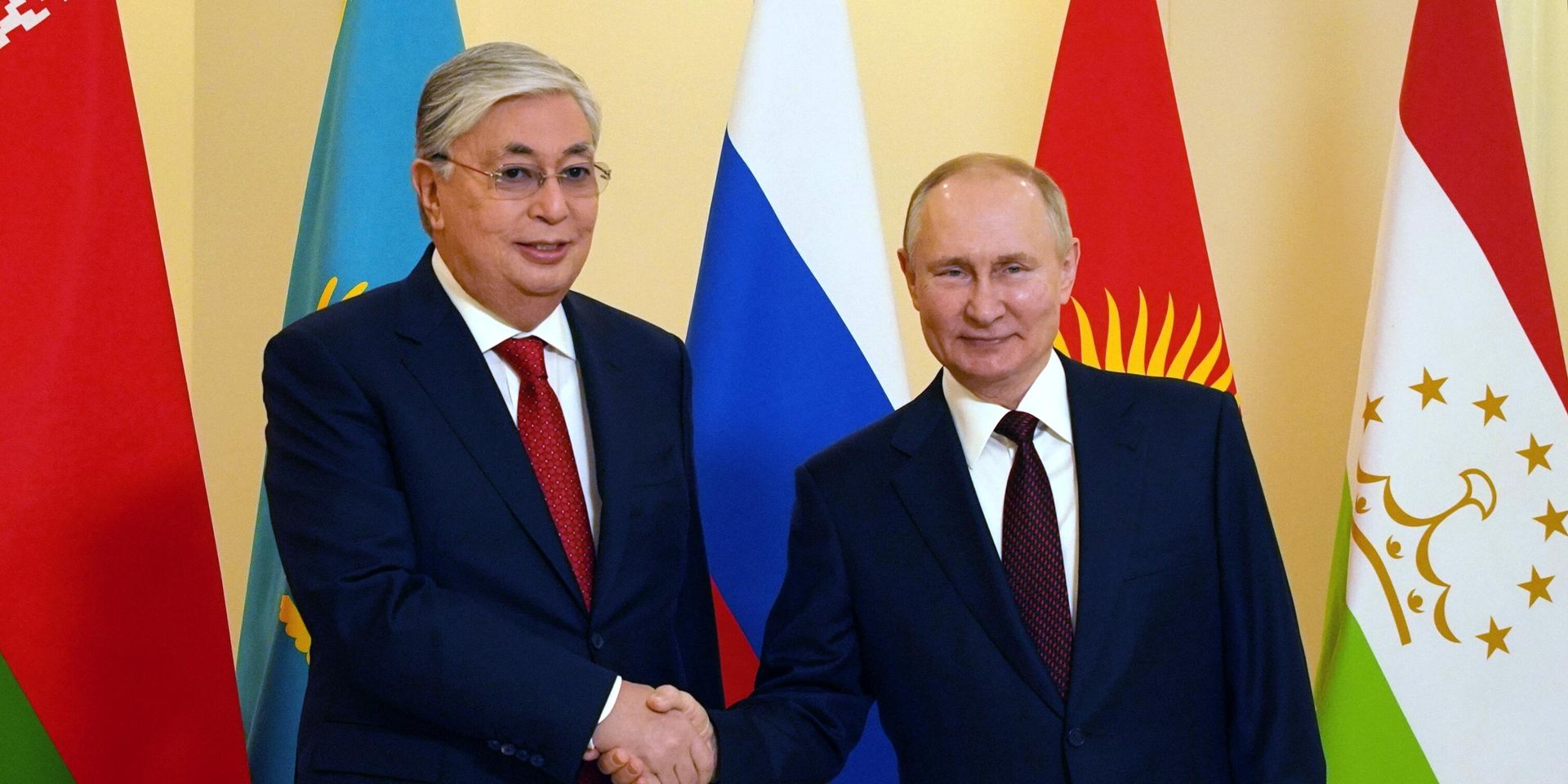 Президент РФ Владимир Путин и президент Казахстана Касым-Жомарт Токаев - ИноСМИ, 1920, 26.12.2022