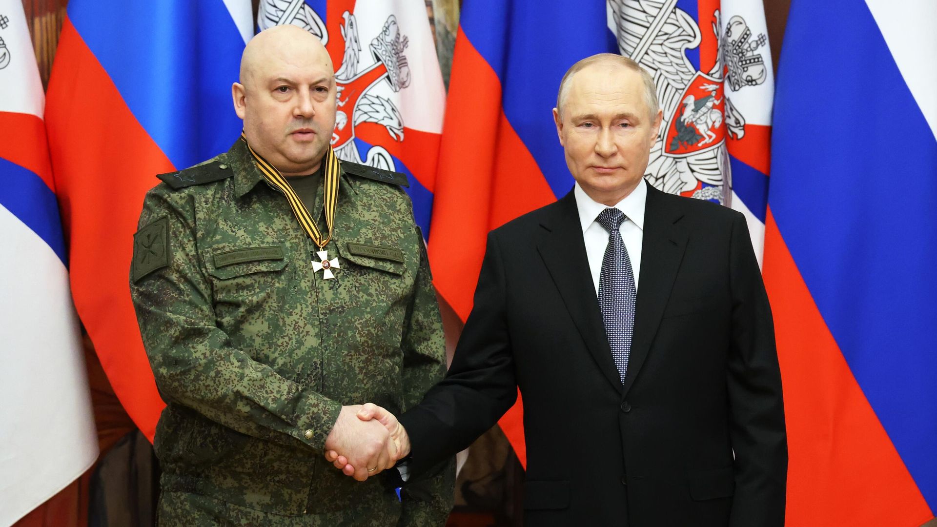 Президент РФ В. Путин посетил Южный военный округ - ИноСМИ, 1920, 31.12.2022