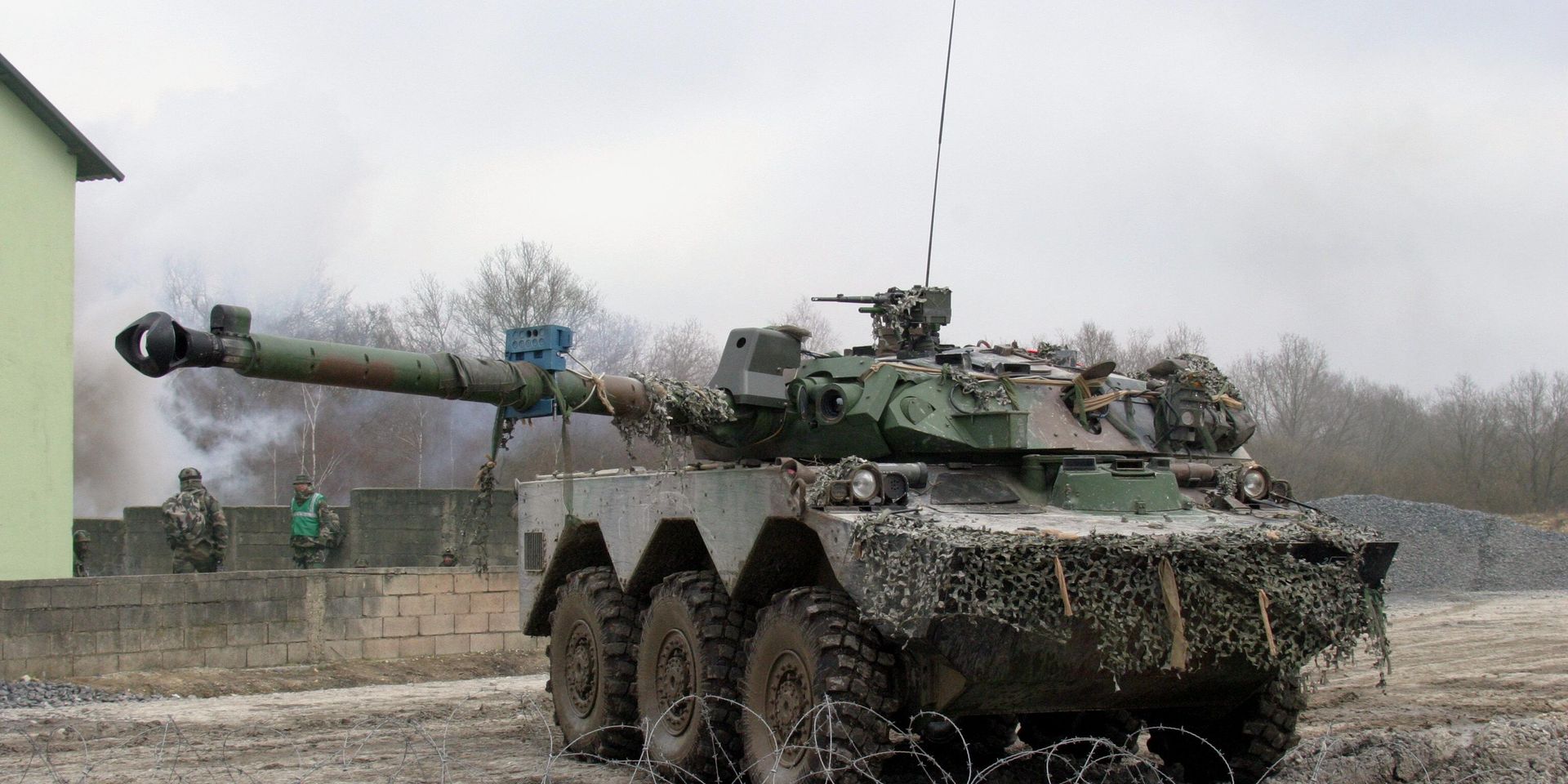 Французский тяжёлый бронеавтомобиль AMX-10RC - ИноСМИ, 1920, 08.01.2023