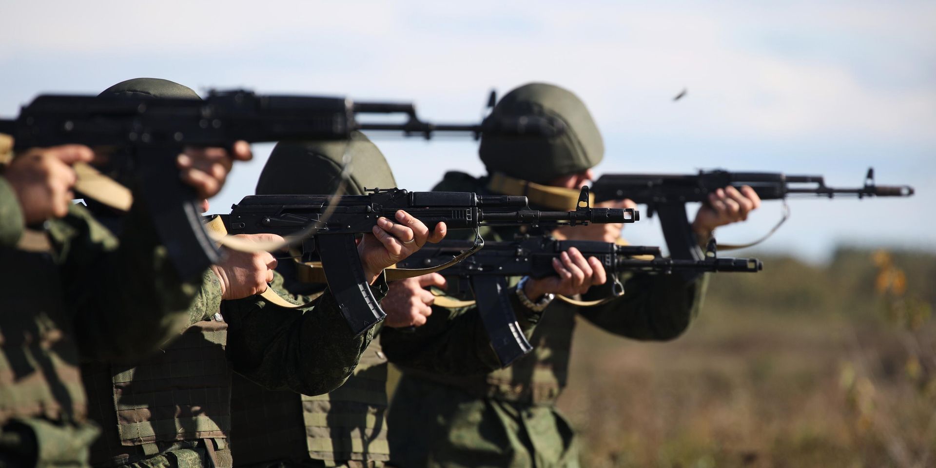 Военная подготовка мобилизованных перед отправкой в войска РФ - ИноСМИ, 1920, 03.03.2023