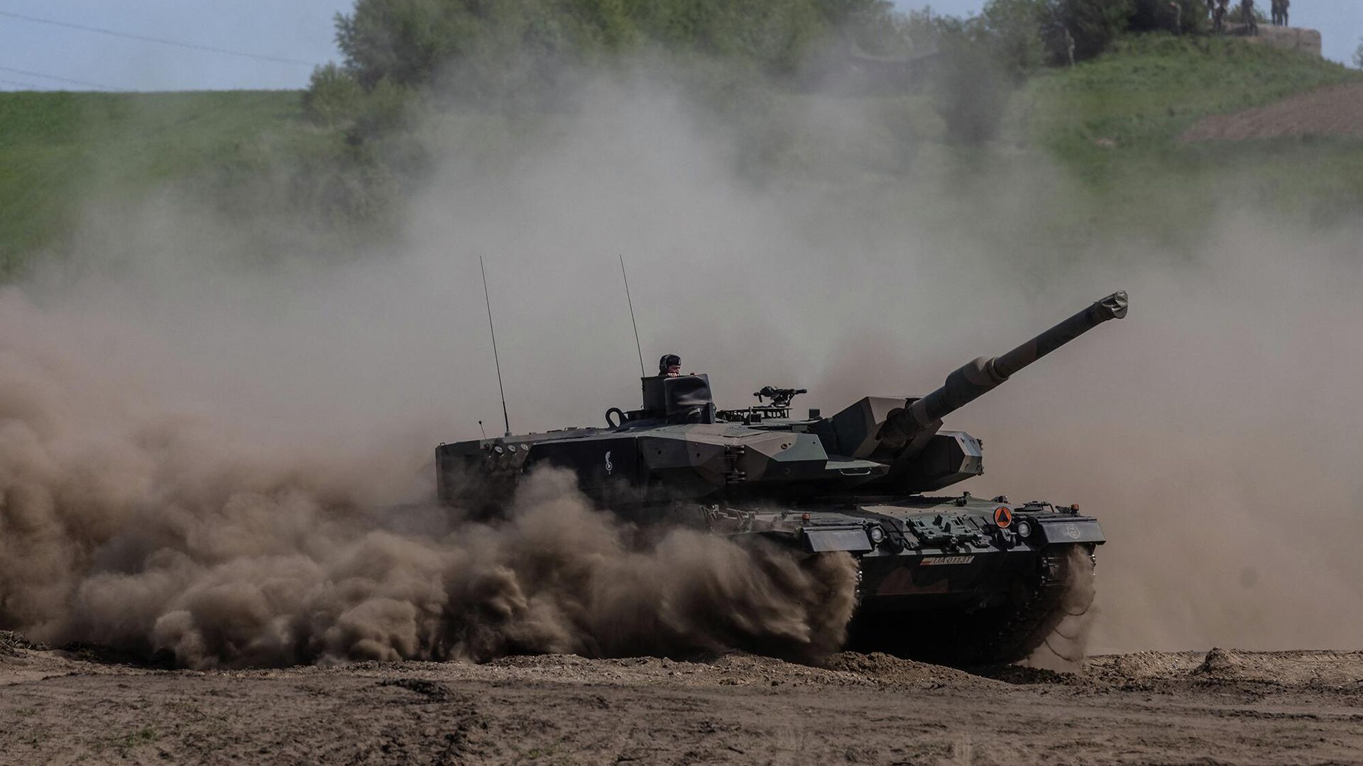 Польский танк Leopard во время военных учений в Польше - ИноСМИ, 1920, 06.02.2023