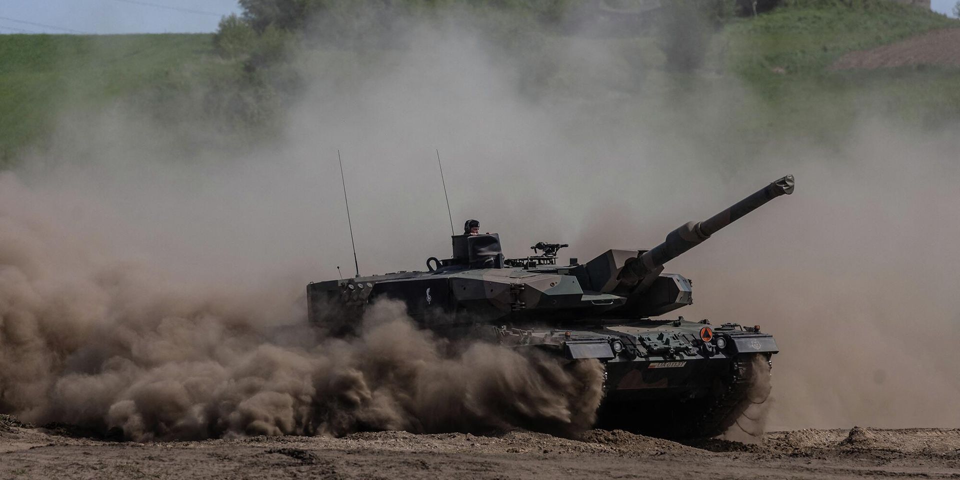 Польский танк Leopard во время военных учений в Польше - ИноСМИ, 1920, 06.02.2023