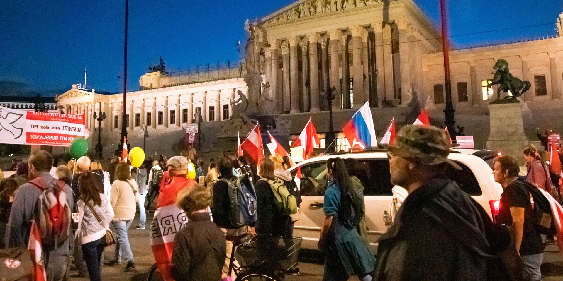 Акция в Вене против антироссийской политики - ИноСМИ, 1920, 22.06.2023