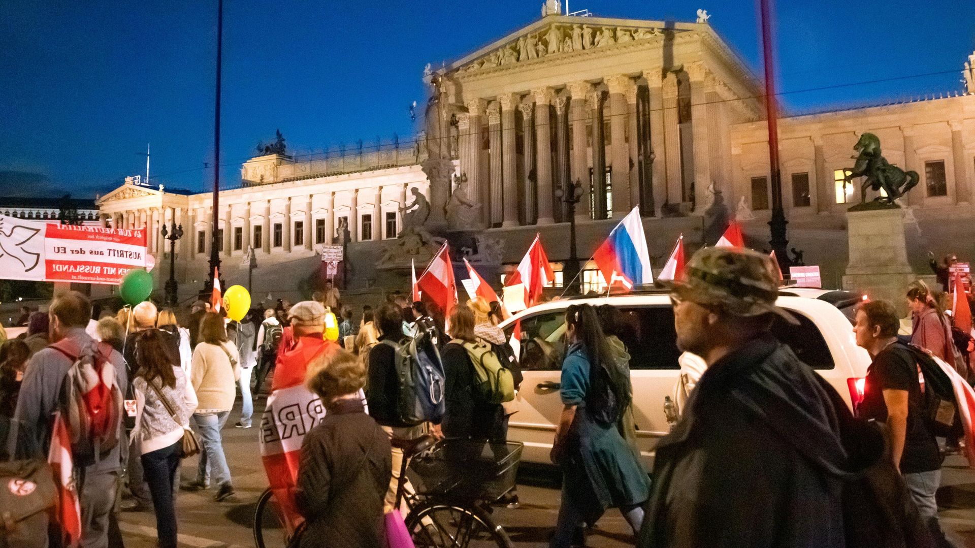Акция в Вене против антироссийской политики - ИноСМИ, 1920, 28.04.2023