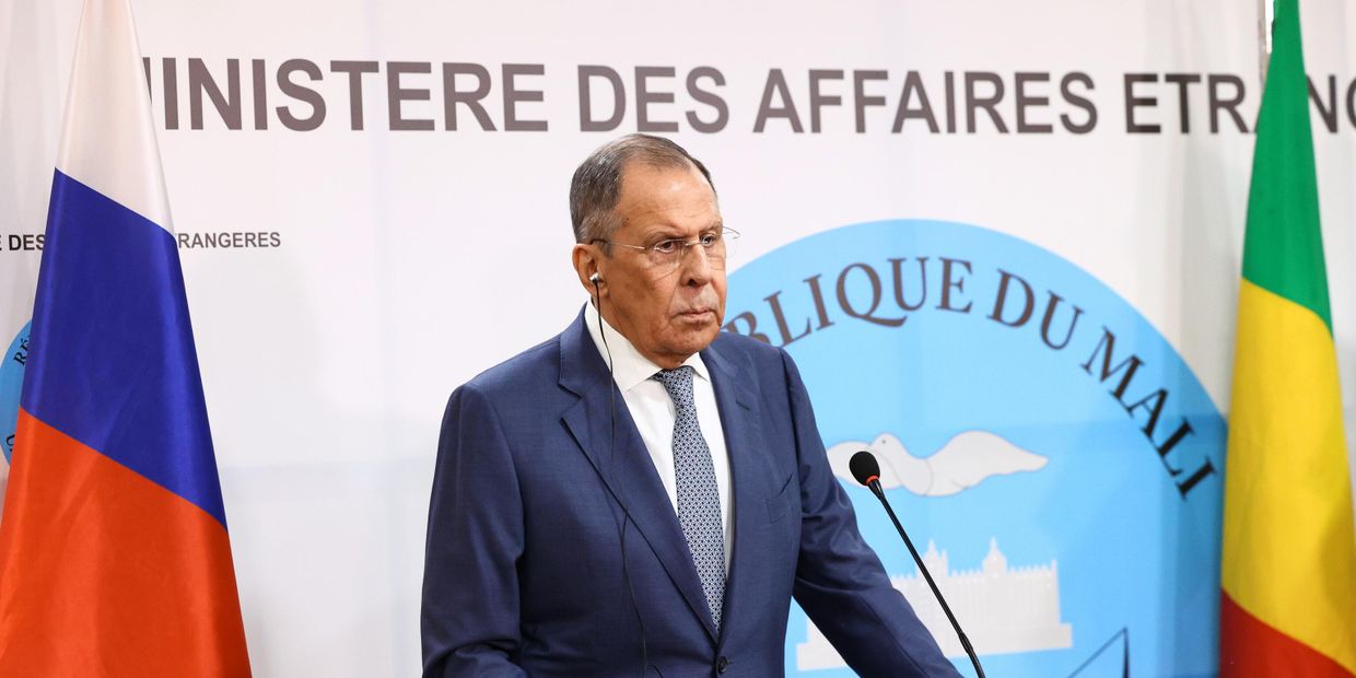 Визит главы МИД РФ С. Лаврова в Мали
