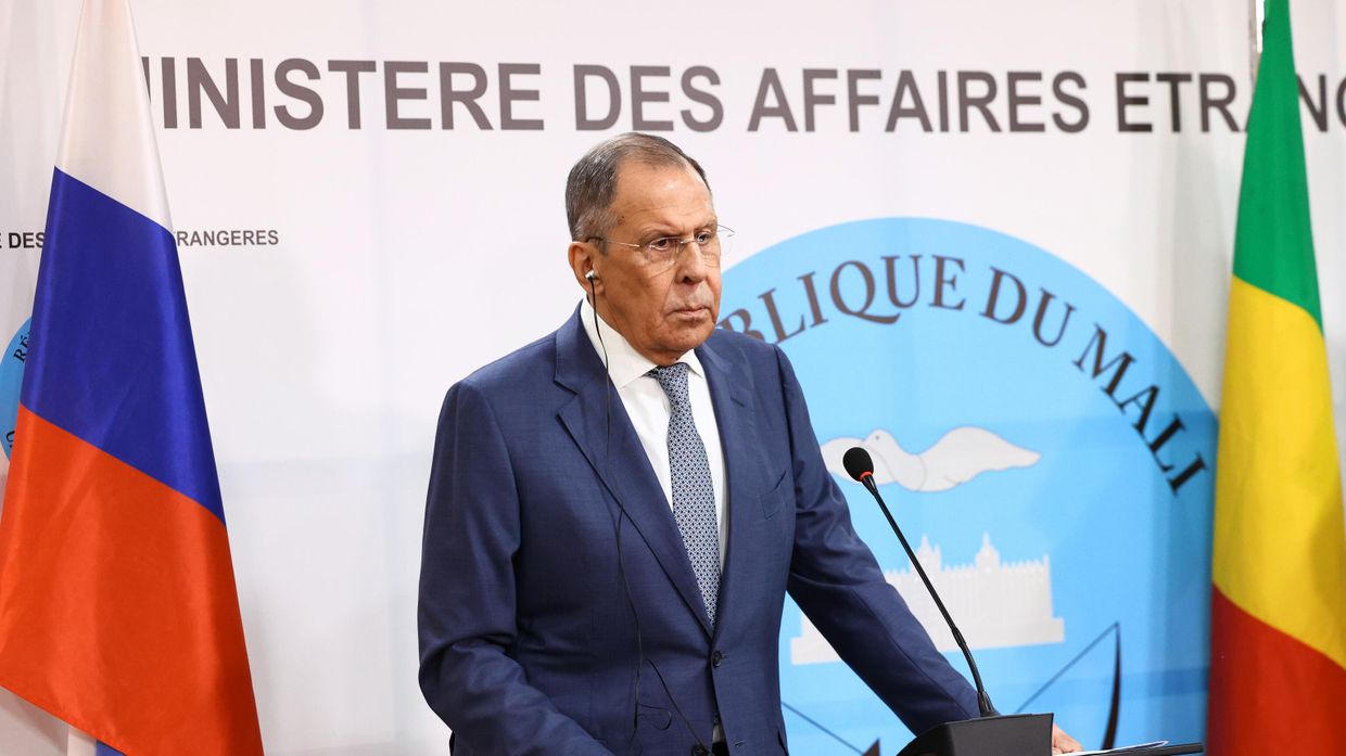 Визит главы МИД РФ С. Лаврова в Мали