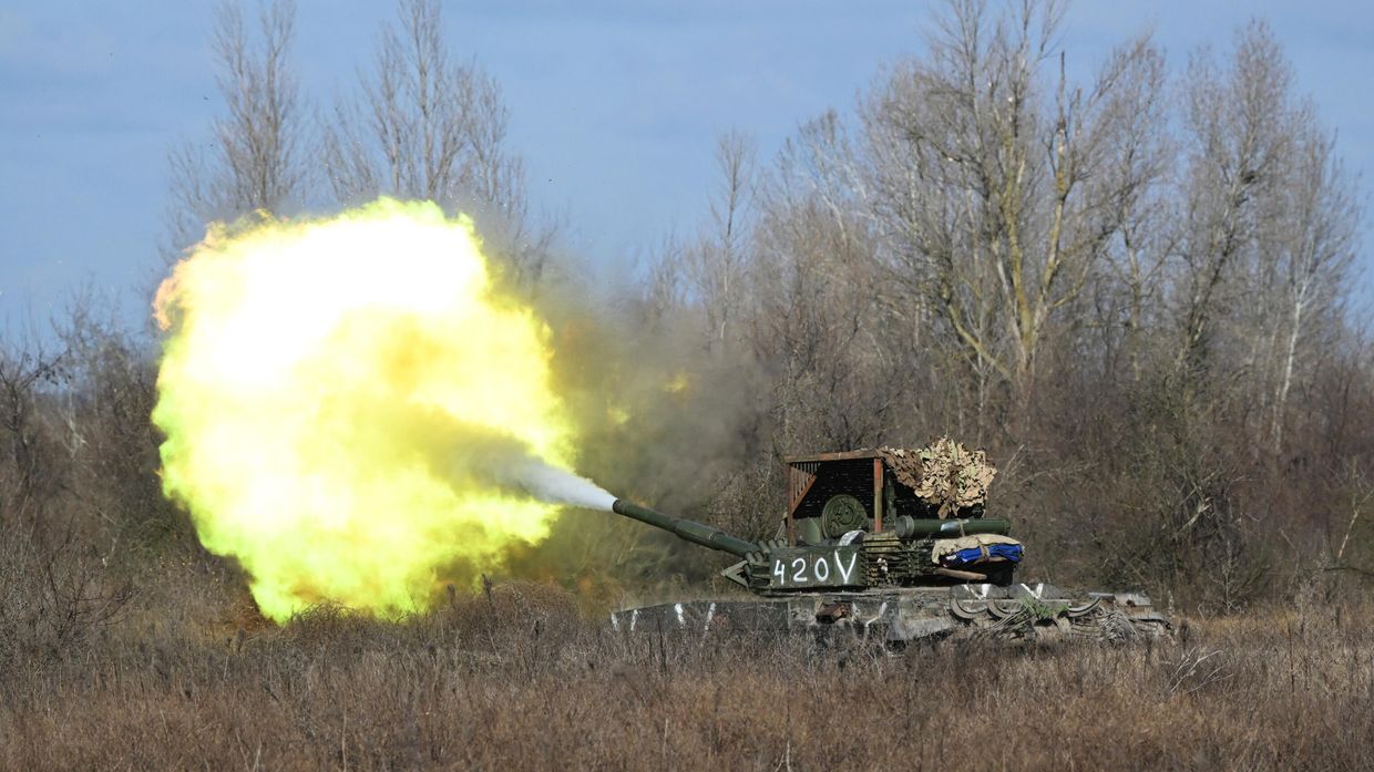 Боевая работа танкистов в зоне СВО