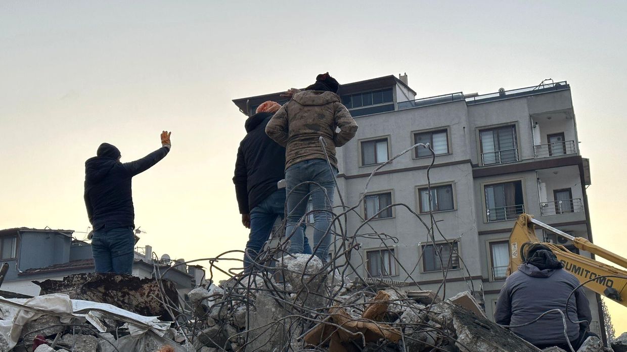 Ликвидация последствий землетрясения в Турции