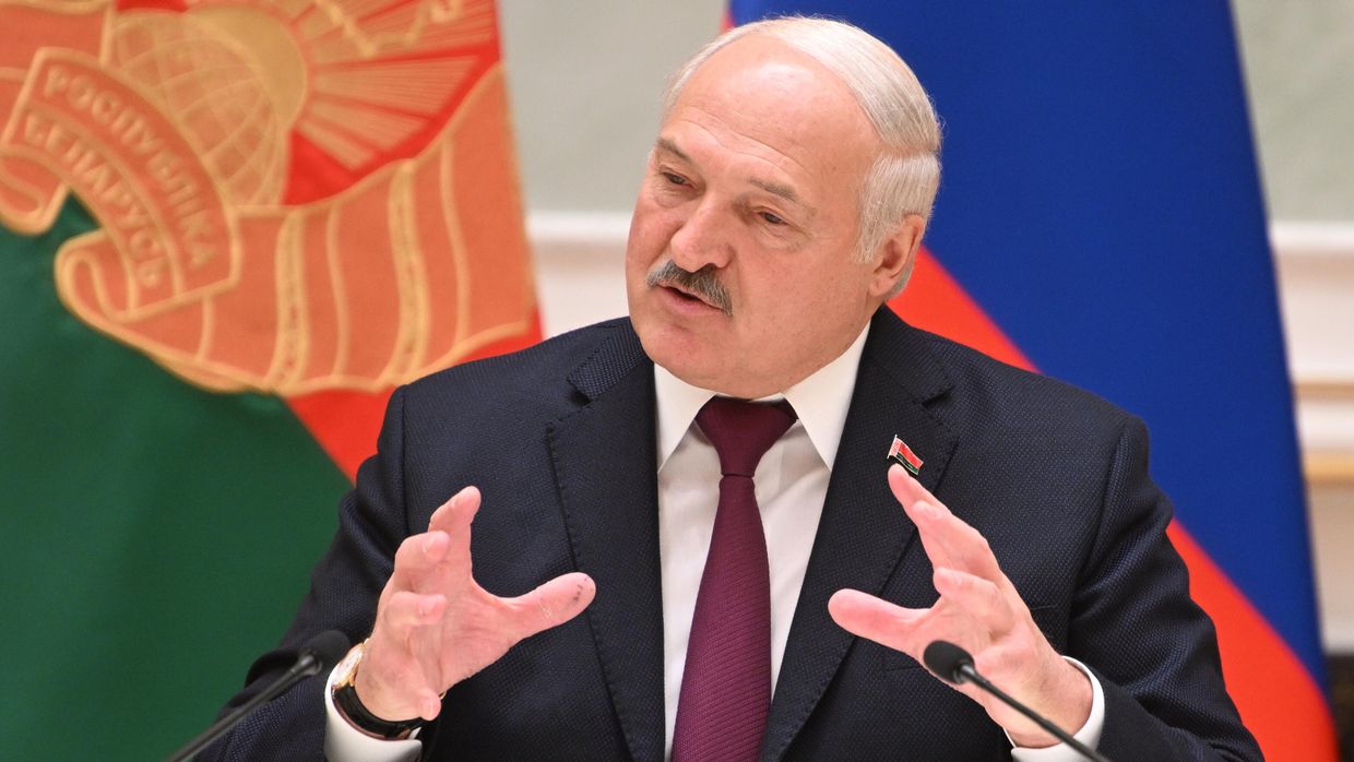 Рабочий визит президента РФ В. Путина в Белоруссию