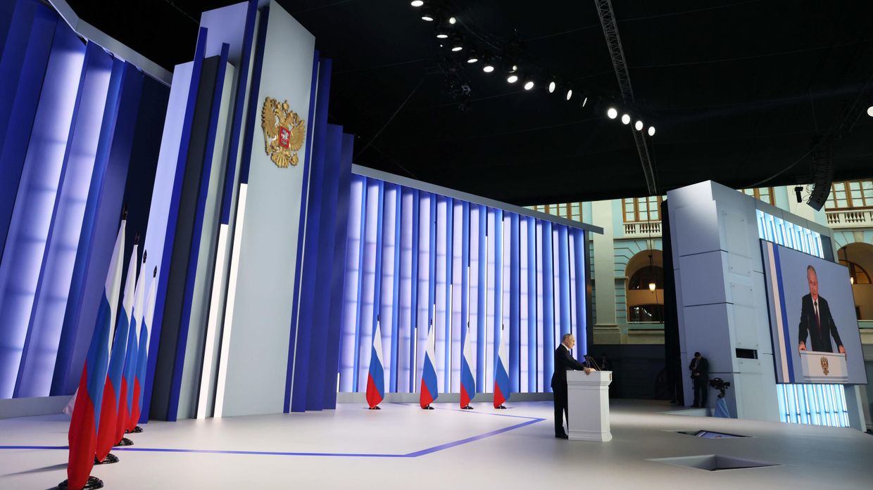 Послание президента РФ Владимира Путина Федеральному собранию