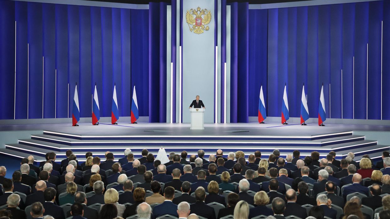Послание президента РФ Владимира Путина Федеральному собранию