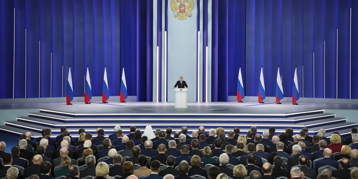 Послание президента РФ Владимира Путина Федеральному собранию