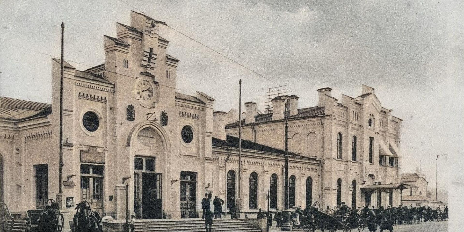 Россия. Санкт-Петербург. Финляндский вокзал. Фото около 1909-1913 гг. - ИноСМИ, 1920, 26.02.2023