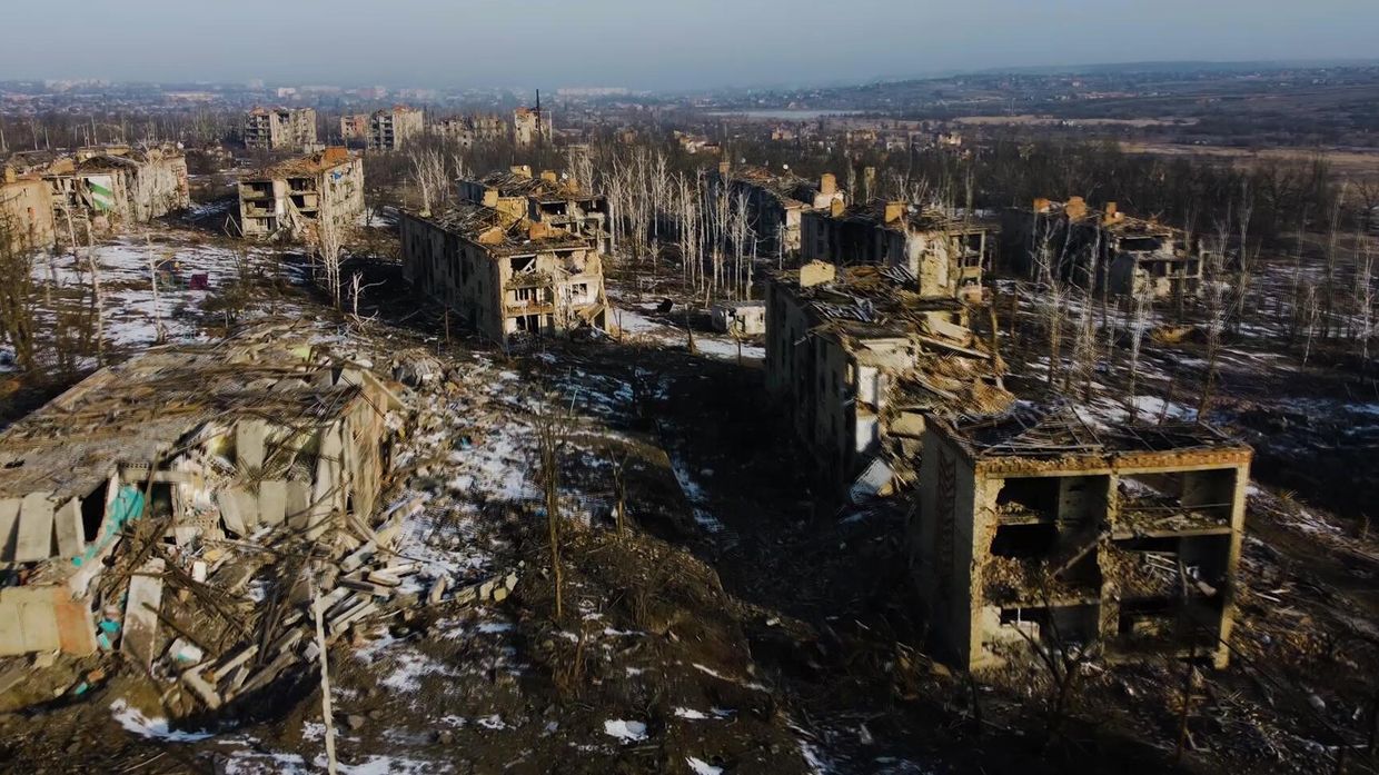 Улицы Артемовска и масштабы боев за город