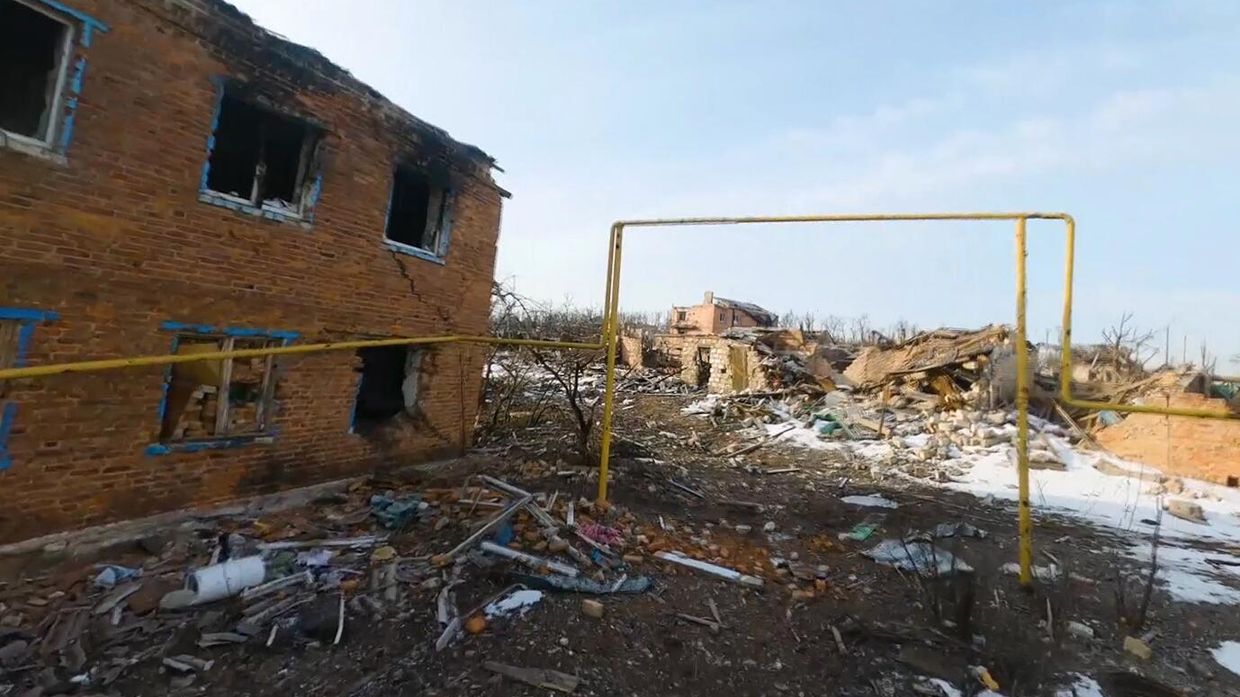 Улицы Артемовска и масштабы боев за город