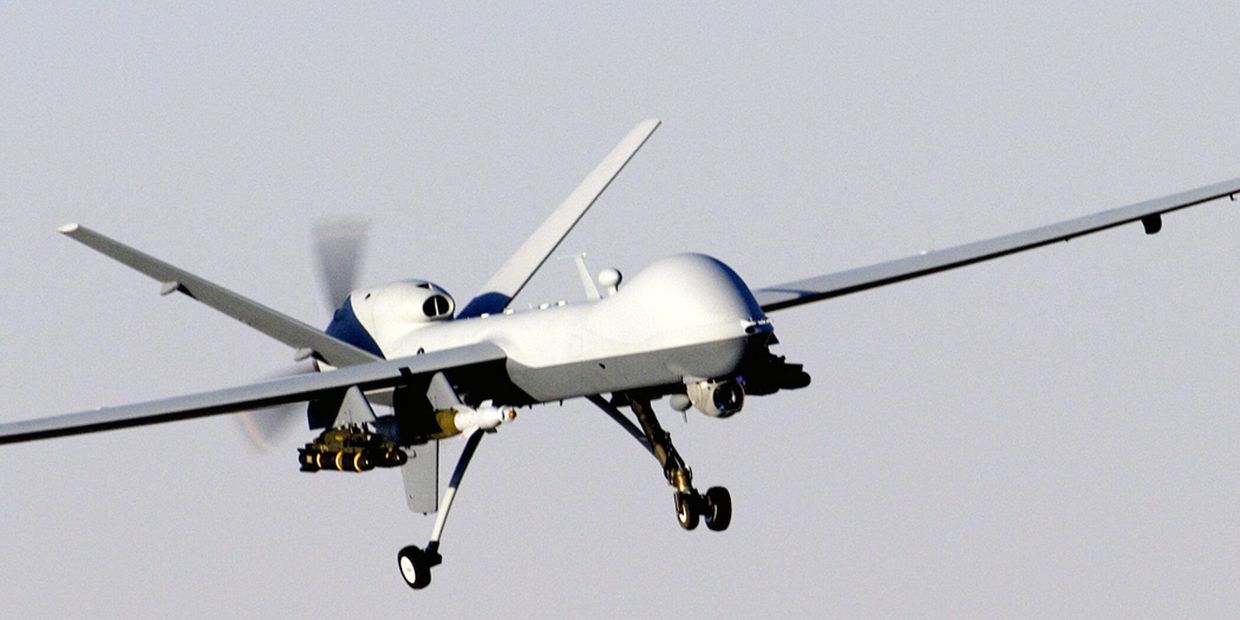 Беспилотный летательный аппарат MQ-9 Reaper армии США. Архивное фото
